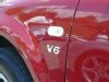 V6 Emblem by side marker light
